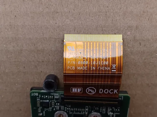 номер1064-28 плата роз'єму док-станції зі шлейфом 0800-10J1E00 0687KG для DELL LATITUDE 14 5420 5424 RUGGED  оригінал З аукціону