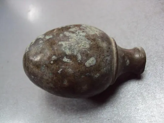 Деталь запчасть фрагмент к кровати или часам запасная часть медь высота 8,5 см №11475 Ціна