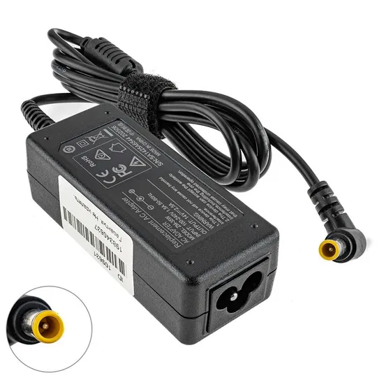 Купити Блок живлення для монітора Samsung 14V, 2.5A, 35W, 6.5*4.4мм+PIN, black (без кабелю!)