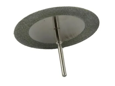 Диск отрезной алмазный D 50 мм с держателем. Для Dremel, бормашин, граверов. З аукціону