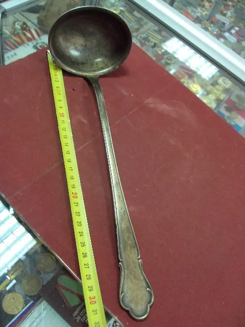 Купити черпак мельхиор посеребрение 33 см клеймо V.S.F.100 №1726