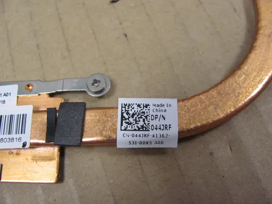 692-14 термотрубка охолодження 044JRF 460.01V01.0001 для Dell Inspiron 3148 13 7347 7348 7352 7558 оригінал Продаж