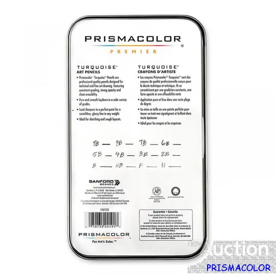 PRISMACOLOR Набор 12 простых карандашей ART SET от 9B до H Продаж