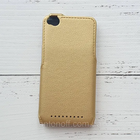 Купити Чохол фліп Xiaomi Redmi 5A для телефона Red Point Золотистий