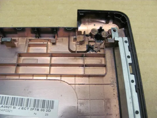 фото 13, 557-5 Кришка дно піддон корпуса 13N0-PLA0521 13NB04X1AP0321 для Asus R515 R515M R515S X553 оригінал