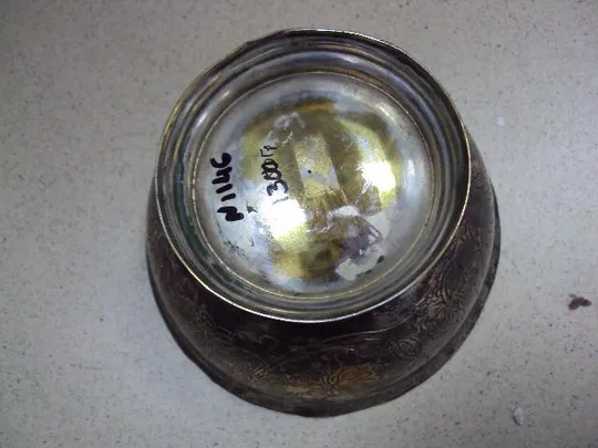 Капельница для самовара латунь высота 6 см, диаметр 11,6 см (№1146) Недорого