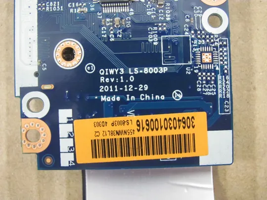 номер0010-33 USB Audio SD Card Reader Board LS-8003P для LENOVO Y580 Y585 оригінал Інтернет-аукціон
