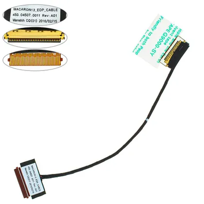 фото, Шлейф матриці для ноутбука HP (13-S, 13-S120NR, X360), LED (450.04507.0001)