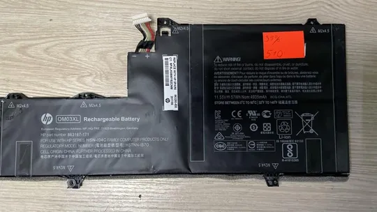 510 HP OM03XL Знос: 39% EliteBook X360: 1030 G2 series Ціна