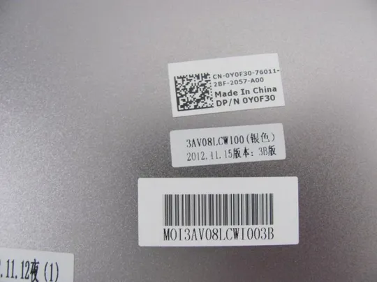№287-25 кришка матриці 0Y0F30 для DELL Vostro 3460 V3460 оригінал Інтернет-аукціон