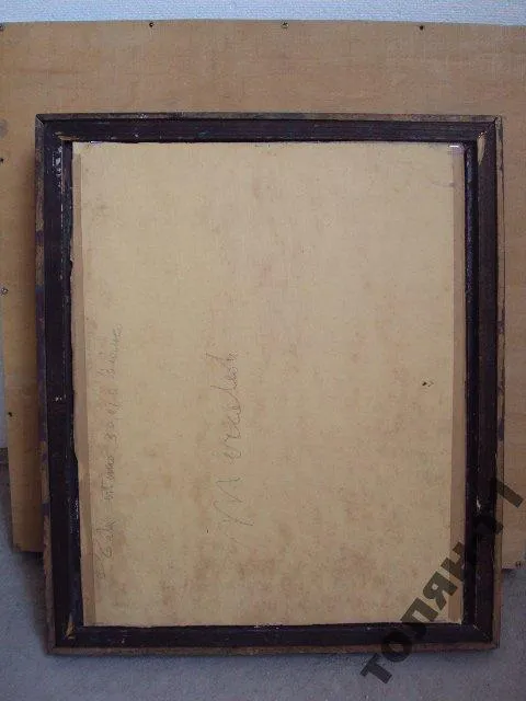 Картина натюрморт маки. масло картон. Италия В раме 36х42 см, без рамы 37,5х30 см №94 Інтернет-аукціон