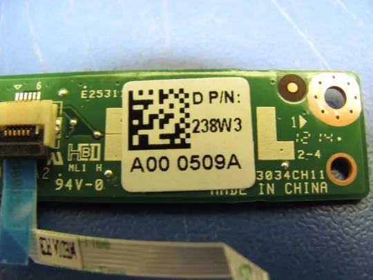 Купити №7-22 Кнопки мультимедиа 238W3 для DELL Latitude E5520 оригінал