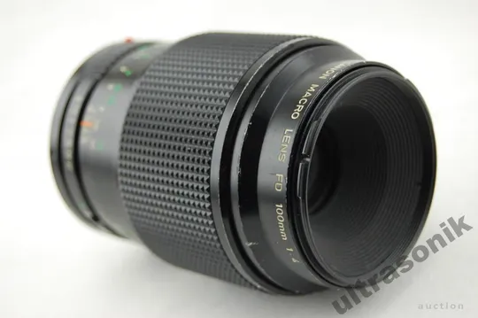 Об'єктив Canon FD макрообъектив Canon Macro 100mm f4 Ф52мм Japan Вживане Ціна