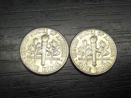 Купити 1 дайм 1995 США (два різновиди)