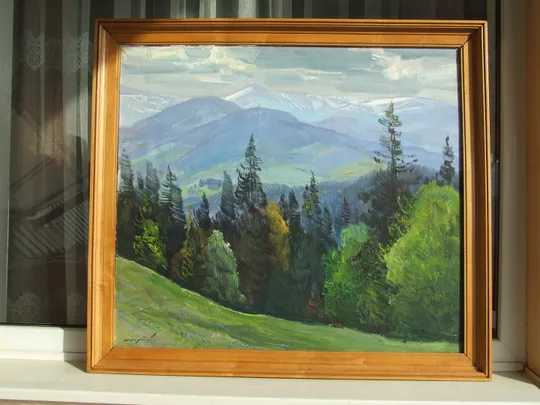 Закарпатская школа  Усик Т.   раз.  60х50 см.     также много другого. Інструкція