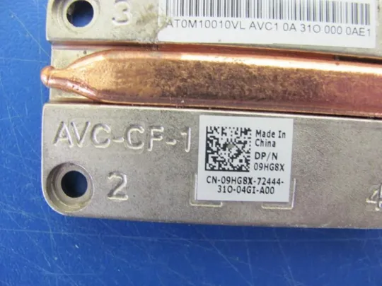 номер0099-15 Термотрубка системи охолодження 09HG8X для Dell Latitude E5530 система охолодження Охолоджувальна система системи охолодження Охолодження материнської плати cooling system Охолоджувальний блок радіатор  оригінал З аукціону