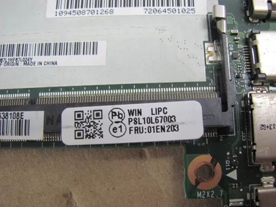 номер0246-19 материнська плата Mainboard Материнка Основна плата Системна плата Плата системи Laptop motherboard мамка  ноутбучна плата  BX260 NM-A531 01EN203  I7-6600U для Lenovo Thinkpad X260 оригінал Де купити