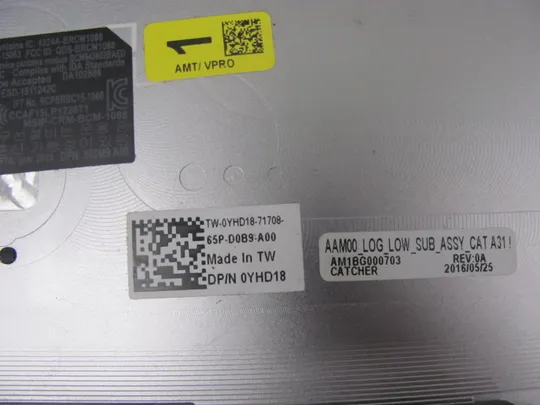 763-3 Кришка дно піддон корпуса 0YHD18 AM1BG000703 для DELL PRECISION 5510 5520 XPS 15 9560 оригінал в Україні