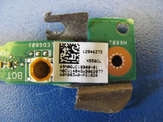 №46-11 плата кнопки включення LED6801 для ASUS X550C оригінал Продаж