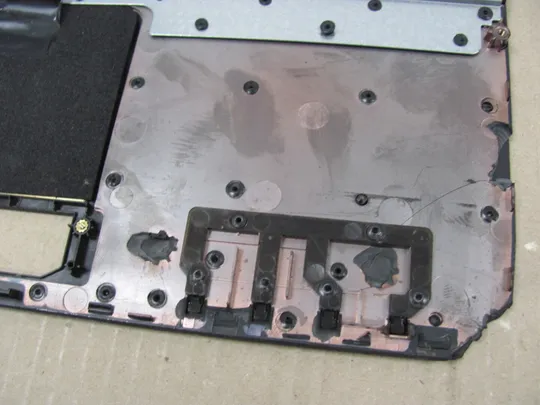 номер0105-1 Кришка панель палмрест та тачпад 13GN561AP031-1  для ASUS G74S G74 G74SX оригінал Інтернет-аукціон