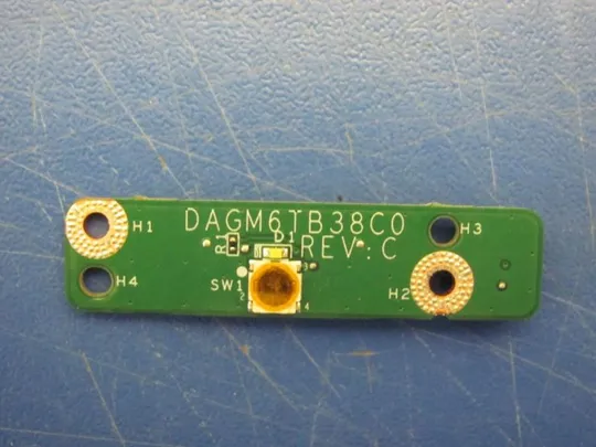 номер0092-13 кнопка вкл плата кнопки включеня DAGM6TB38C0 для DELL XPS 15 XPS L502X L501X P11F кнопкова плата кнопковий модуль плата управління кнопками плата кнопки живлення Laptop Power button board оригінал З аукціону