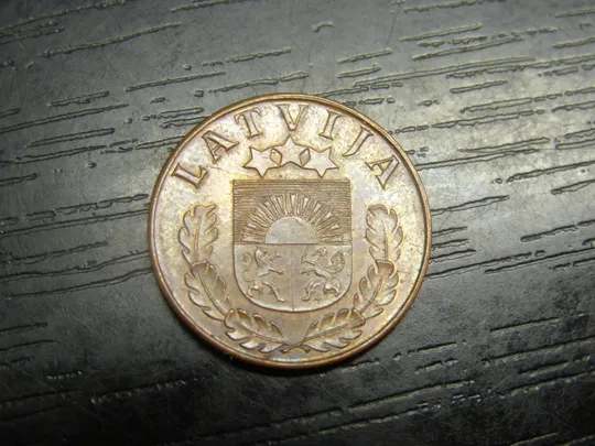 Купити 2 сантима Латвія 1937 рідкісна