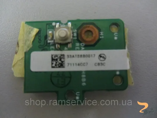 Кнопка включения для ноутбука HP Pavilion dv6000, *DAAT8ATH8B6, б/в Ціна