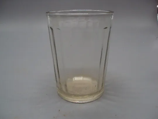Стакан граненый маленковский стекло ссср клеймо трикветр 7К трилистник 9,8 см, диам.7,3см №15710 Ціна