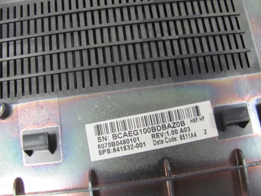 номер0889-12 сервісна кришка 6070B0569001 6070B0480101 684326-001   для  HP ProBook 6470b, 6475b оригінал Де купити