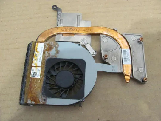 номер0310-27 система охолодження Кулер Охолоджувальний блок Охолоджувальна система Кулери та системи охолодження Охолодження материнської плати cooling system  0GXVT8 60.4IF23.002 для DELL Vostro 3550 оригінал Продаж