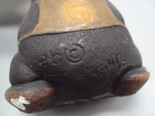 Фигура керамика статуэтка Европа крот шахтер в каске кротик высота 8,2 см №14183 Інтернет-аукціон