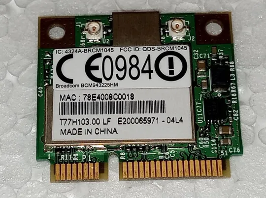 WIFI адаптер з ноутбука ACER TravelMate 8572 8572T BCM943225HM Ціна