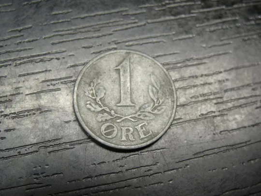 1 оре 1943 Данія Ціна