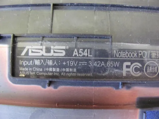 №45-3 Кришка панель палмрест та тачпад 13GN7BCAP011-1 для ASUS A54H A54L оригінал Продаж