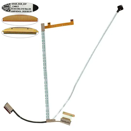 Шлейф для ноутбука Lenovo (Thinkpad: E14 Gen 2, GE420) 30pin FHD LED (DC02C00lG10) Ціна