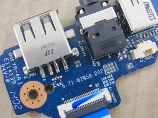 385-10 плата USB AUDIO 6-71-W2W58-D02 6-43-W65E0-023-1 для TERRA MOBILE 1541  оригінал Де купити