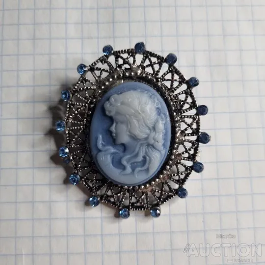 Брошь камея у вінтажному стилі Недорого