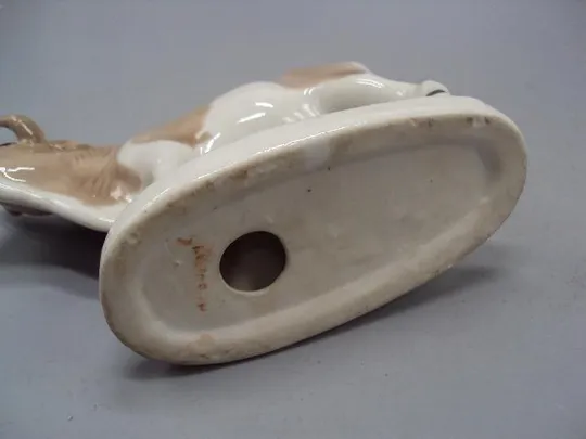 Фигура фарфор статуэтка Германия корова бык коровка бычок высота 9,5 см, длина 14,8 см №77 Недорого