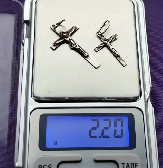 Хрестики, срібло 925 Характеристики