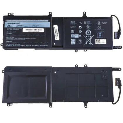 фото, Оригінальна батарея для ноутбука DELL 9NJM1 (Alienware 15 R3, 17 R4) 11.4V 99Wh Black