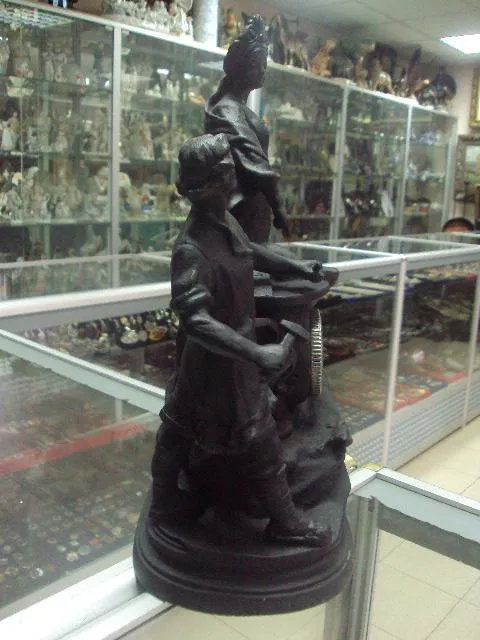 чугун касли каменный цветочек каминные часы хозяйка медной горы и данило-мастер Характеристики