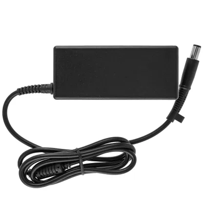 фото, Блок живлення для ноутбука HP 19.5V, 3.33A, 65W, 7.4*5.0-PIN, black (без кабеля!)