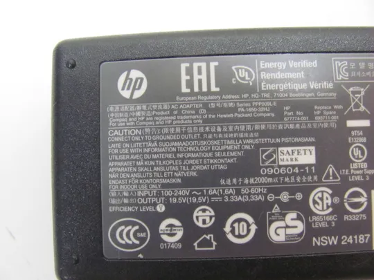 4846с  адаптер живлення HP PPP009L-E 19..5V 3.33A Де купити