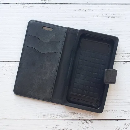фото, Книжка універсальна Nillkin Slider / слайдер 4.5"-4.8" (13.7×7.2см) для телефона Black