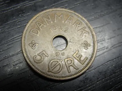 фото, 5 оре Данія 1935
