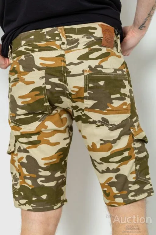 Шорты мужские камуфляж, цвет хаки, 157RP300-4 Продаж