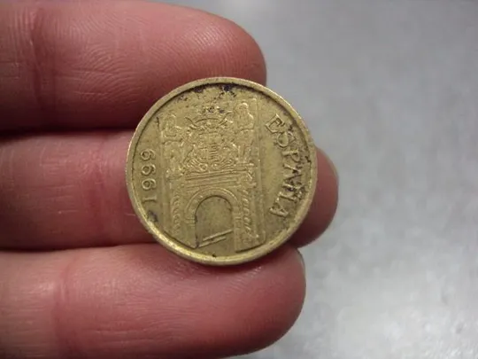 монета испания 5 песет 1999 №8326 З аукціону