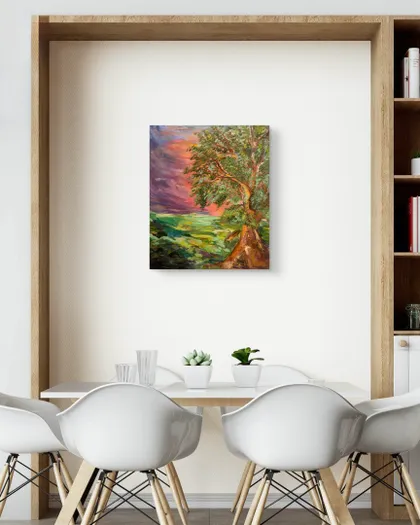 фото, Картина «Осінній вітер»