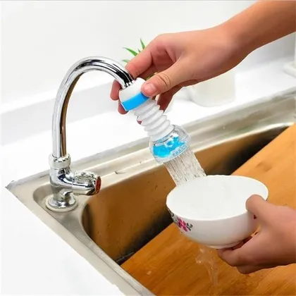 фото, Насадка на кран для экономии воды с поворотной головкой, аэратор 6*4.5 см