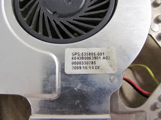 номер0320-25 система охолодження Кулер Охолоджувальний блок Охолоджувальна система Кулери та системи охолодження Охолодження материнської плати cooling system  6043B0063901 535805-001 для HP ProBook 4515s  4510s 4515s 4710s оригінал Де купити